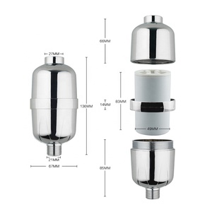 Offre Spéciale Chrome Universel Charbon actif KDF Douche Filtre À Eau - Product Image 5