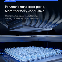 Pâte thermique en silicone HiFrost 14,5 W/mk, haute conductivité thermique, refroidissement de la puce du processeur graphique du PC, pâte thermosensible