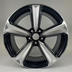 Ruedas de aleación en forma de espada personalizadas de gama alta de 17-20 pulgadas 5X112 Hub Nuevo diseño de cinco radios <span class=keywords><strong>Audi</strong></span> <span class=keywords><strong>A3</strong></span> A4 A5 Modelo 30mm Aleación - Product Image 1