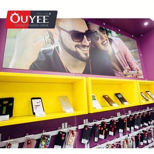 การออกแบบตกแต่งภายในร้านมือถือที่ทันสมัยพร้อมตู้โชว์อุปกรณ์เสริมที่สั่งทำจากไม้ - Product Image 3