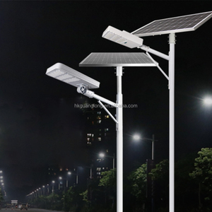 ราคาโรงงาน ไฟถนนโซลาร์เซลล์ LED 120W พร้อมเซ็นเซอร์ตรวจจับความเคลื่อนไหว กันน้ำ IP65 สำหรับไฟถนนภายนอกอาคาร วัสดุ ABS อลูมิเนียม แบตเตอรี่ ROHS - Product Image 2