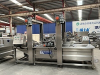 De efficiënte reinigingsmachine voor bramen en frambozen kan worden gebruikt in combinatie met productielijnen.