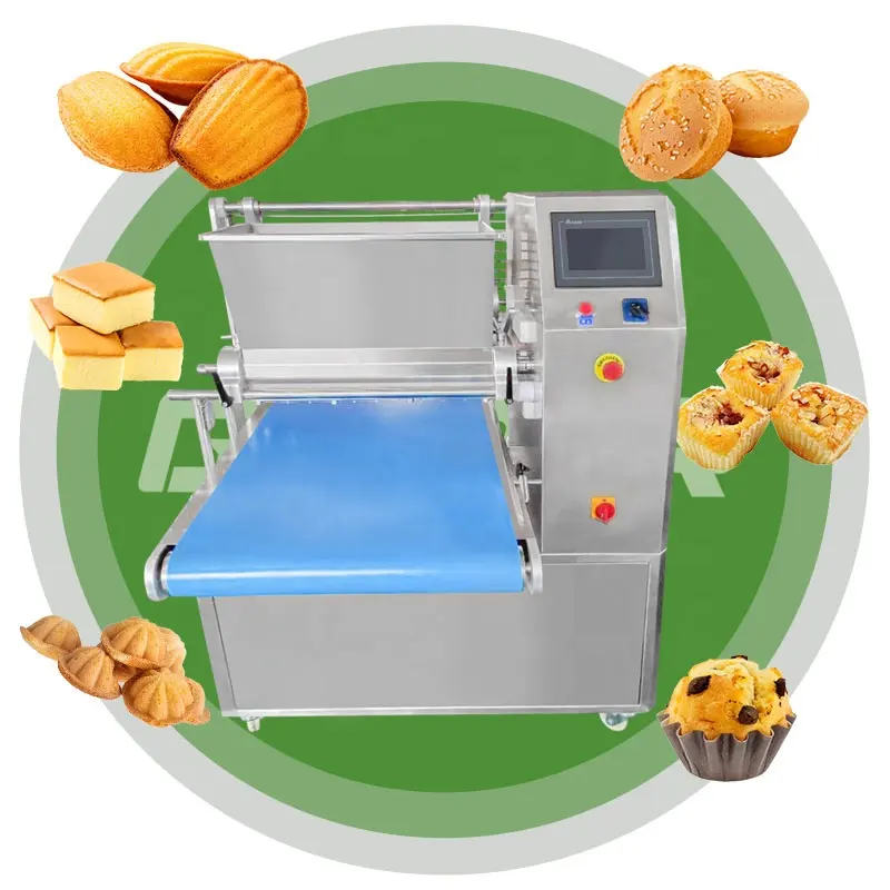 Máquina Industrial totalmente automática para hacer galletas, pasteles para rellenar