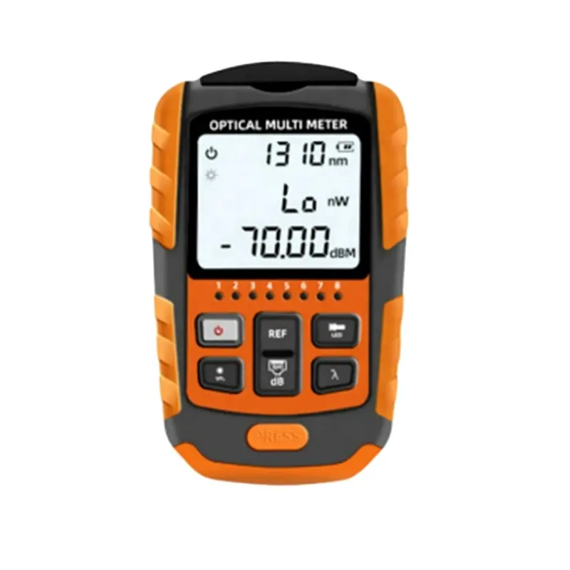 Hochwertiger faseroptischer strommeter laserlichtquelle optischer strommeter mit vfl orange