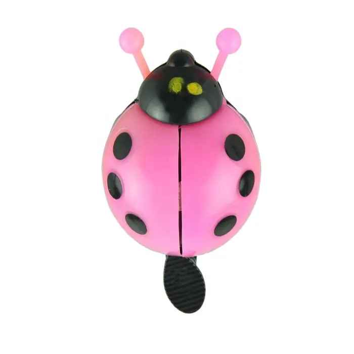 2023 RTS anello campanello per bicicletta in lega di alluminio lovely kid beetle mini cartoon ladybug ring bell per ciclismo bike ride piccolo allarme corno carino