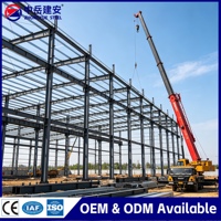 Almacén de Estructura de Acero Prefabricado Peb, Nave de Almacenamiento de Acero Pesado Prediseñada