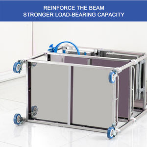 Carrito de Almacenamiento Multiusos de Acero Inoxidable para Hospital, Salón de Belleza, con Ruedas - Product Image 4