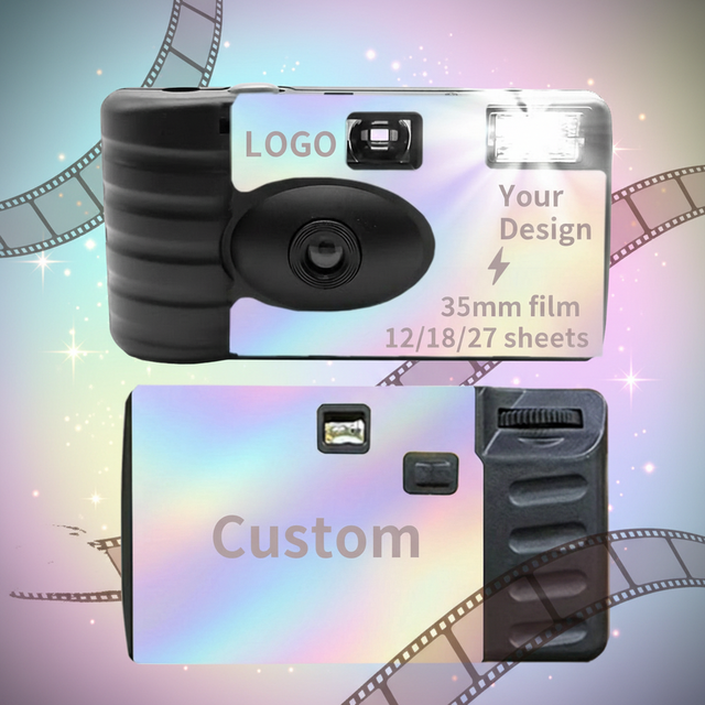 Vintage Instant Film Camera 35mm Single Use Camera with 35mm Film Roll for Camera ISO 400 Custom Logo Bulk Supplier