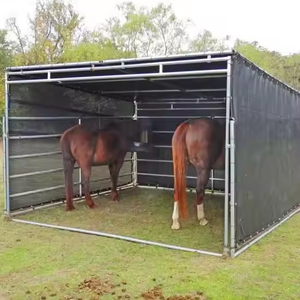 Support <span class=keywords><strong>en</strong></span> <span class=keywords><strong>ligne</strong></span> Stalle robuste entièrement soudée pour <span class=keywords><strong>la</strong></span> construction de fermes de longueur de cheval Treillis et portes de clôture de qualité supérieure - Product Image 3