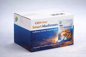 OEM Sachets Nootropiques Alpha Mushroom Intelligents Populaires, sous forme de Bonbons Gélifiés Énergisants et de Soutien Immunitaire - Product Image 4