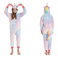 Onesie – pyjama Animal Cosplay pour femme et adulte, vêtements de nuit une pièce pour enfant, garçon et fille, combinaison licorne