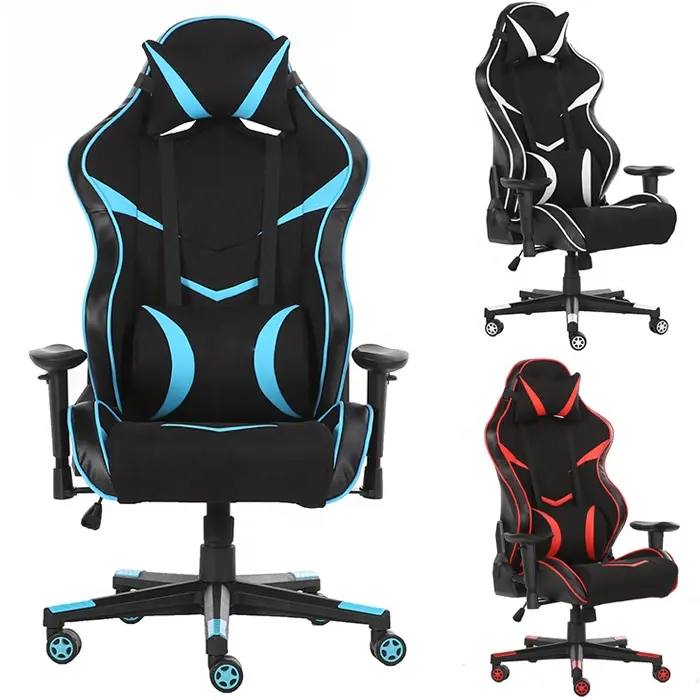 Speed Racing Office Chair Ergonomic High Back PU Leather Floor Standing Office Chairs New Gaming