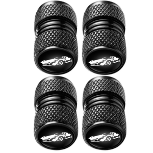Bouchons de valve de pneu en aluminium personnalisés avec logo, couvre-valve anti-poussière pour voiture, camion, vélo, moto, accessoire auto - Product Image 1
