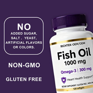 Suministros para el Cuidado de la Salud, Omega Halal <span class=keywords><strong>Kosher</strong></span>, Cápsulas de Aceite de Pescado de 1000 mg, Natural Bounty, Cápsulas a Granel, Omega 3, Cápsulas de Aceite de Pescado - Product Image 4