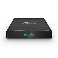 Venta al por Mayor de TV Box Inteligente Original Amlogic S905X3 Quad Core G31 MP2 GPU 8K Android 9.0 2GB/4GB RAM 16GB/32GB/64GB ROM Doble Banda