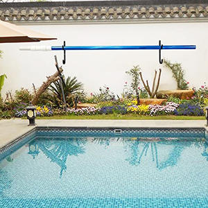 Gancho Doble de Metal para Pared, 21.6 cm, Negro, para Guardar Anillos Salvavidas de Piscina, Uso Doméstico - Product Image 4