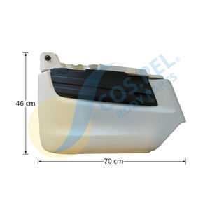 Parachoques de esquina inferior derecho nuevo (blanco) - Product Image 1