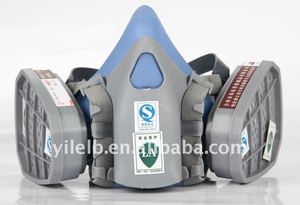 Masker Taktis Setengah Wajah Silikon Hitam yang Dapat Digunakan Kembali untuk Anak-anak dengan Filter CBRN, Tabung Oksigen Optimal, Pelindung NBC Nuklir, dan Pelindung Mata Air Mata untuk Anak-anak - Product Image 4