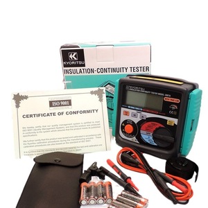 Testeur de continuité d'isolation Kyoritsu modèle 3007A 500V avec écran LCD, fabriqué au Japon - Product Image 1
