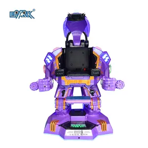 EPARK Funny Game Machine Kiddie Rides Fiberglass Walking Robot Ride For Sale