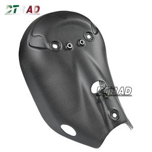Cache-tuyau d'échappement en fibre de carbone véritable pour <span class=keywords><strong>DUCATI</strong></span> Panigale V2 959 1299, protection de capot d'échappement moto, bouclier thermique, carénage mat - Product Image 3