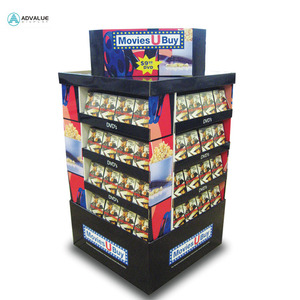 Tùy chỉnh Snack sàn giấy bỏng ngô kẹo sản phẩm thực phẩm Pop <span class=keywords><strong>Up</strong></span> Kệ phim cửa hàng bán lẻ các tông đứng kệ trưng bày - Product Image 1