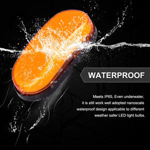 Feux de circulation latéraux pour remorque 12V24V Amber Trailer Indicator Light Waterproof Truck Rear Side Light IP65 - Product Image 3