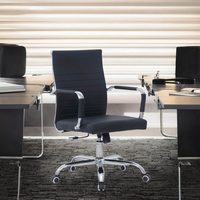 Chaise de bureau contemporaine ergonomique pivotante ascenseur de direction appui-tête réglable pliable métal acier fer mode moderne 30 maison