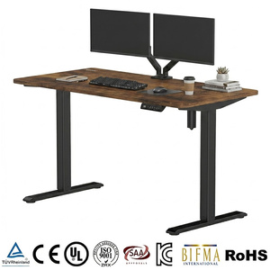 Meubles de <span class=keywords><strong>bureau</strong></span> ergonomiques, table d'ordinateur à moteur électrique, table <span class=keywords><strong>réglable</strong></span> en hauteur à un seul moteur, <span class=keywords><strong>bureau</strong></span> debout, table assis-debout - Product Image 1