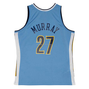 Denver para Hombre # Camiseta de Baloncesto Jamal Murray 27, Edición Ciudad Juvenil, Ropa Deportiva Clásica, Camisetas Bordadas Transpirables y Cosidas - Product Image 4