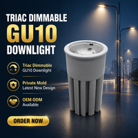 Module LED GU10 dimmable Triac OEM ODM, nouveau design, certification CE RoHS, vente directe d'usine, meilleur prix