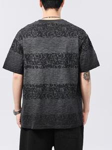 Vendite di fabbrica alta qualità 230 grammi di cotone puro t-shirt da uomo molti colori oversize supporto <span class=keywords><strong>Hommy</strong></span> e spedizione - Product Image 5