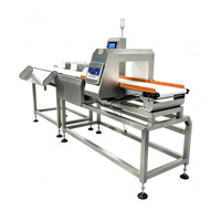 Detector de Metales Industrial y Comprobador de Peso Combinado para la Industria Alimentaria, Sistema Combinado para Línea de Producción, Precio