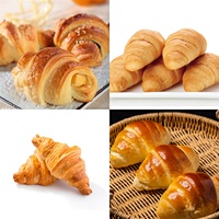 Ligne de production automatique de croissants à grande vitesse ADMF, machine à fabriquer du pain croissant, équipement de boulangerie industrielle pour usine