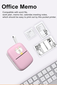 Oem 2025 nóng bán Chất lượng cao sinh viên học tập máy in a8b tài liệu biên lai ảnh ghi chú Mini nhãn nhiệt máy in di động - Product Image 5