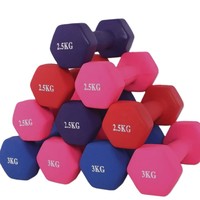 Haltères de gommage familial pour équipement de fitness pour femmes