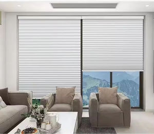 SAMADHI Custom Honeycomb Blinds Cordless <b>Blackout</b> Double Cell Holding Temperature Honeycomb Blinds <b>Curtain</b> - Product Image 6