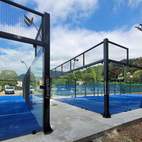 Fabricant de terrains de padel AVG pour les tournois professionnels, le terrain de padel le plus populaire