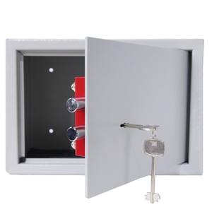 Durable Laser Cutting Home Safety <b>Box</b> Wall Mount Deposit Safe <b>Box</b> Key <b>Lock</b> Safe <b>Box</b> - Product Image 3