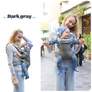 Mochila Portabebés Premium para Recién Nacidos, Tipo Canguro, con Asiento de Cadera Orientado hacia Adelante, Portabebés Ergonómico, Protector de Cintura para Mamá - Product Image 1