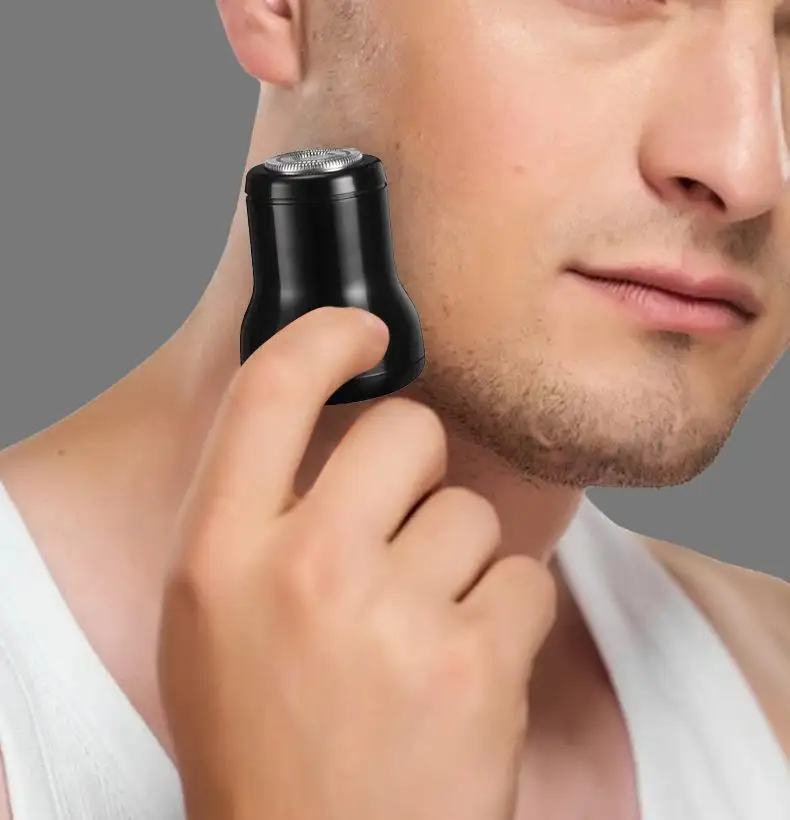 Mini USB tip-c Smartphone tıraş erkekler için elektrikli tıraş makinesi açık taşınabilir elektrikli traş makineleri güvenli tıraş cihazı