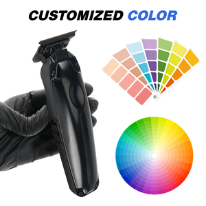 Full Metal Shell <strong>Hair</strong> Trimmer 1500mAh Battery 2.5 Hour Runtime With Black Tooth Blade <strong>Hair</strong> <strong>Clipper</strong> - Product Image 4