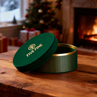 Boîtes cadeaux rigides en carton avec logo personnalisé en feuille d'or, vert beige, emballage pour bonbons