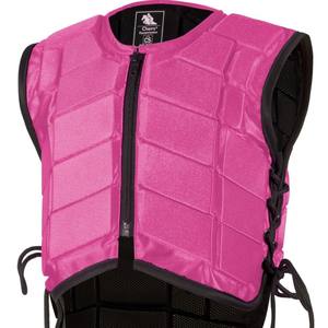 <span class=keywords><strong>Gilet</strong></span> de protection équestre transfrontalier coloré pour l'équitation, en tissu synthétique mélangé 100 % polyester pour le corps - Product Image 3