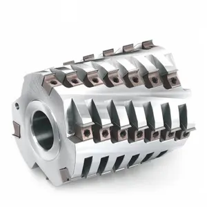 LIVTER CNC Machining Spiral Cutter Head Cnc Heavy Duty Helical Cutterhead Woodworking Machinery Parts