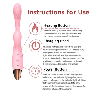 Vibrateur lapin à double moteur avec 12 modes de fréquence pour adultes - Product Image 5