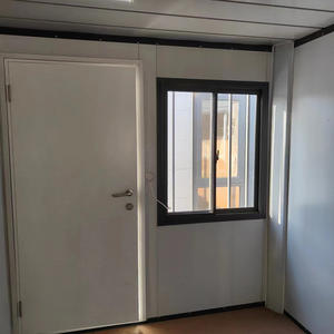 Maison préfabriquée modulaire écologique en conteneur portable, structure en acier, bureau préfabriqué, entrepôt, atelier, toilettes, <span class=keywords><strong>service</strong></span> de 30 ans, extérieur - Product Image 3