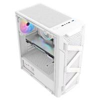 Casing komputer Gaming & Panel samping menara Mid Tower Desktop ATX casing kabinet PC