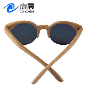 Gafas de Sol de Bambú Conchen Unisex UV400 con Lentes de PC, Protección Solar, Moda para Exteriores, Hechas en Wenzhou B2012 - Product Image 3