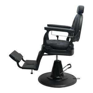 Silla de Barbero de Cuero de Lujo Personalizada, Silla Ergonómica para Barbería, Equipo Profesional de Salón de Belleza para Accesorios de Barbería - Product Image 3